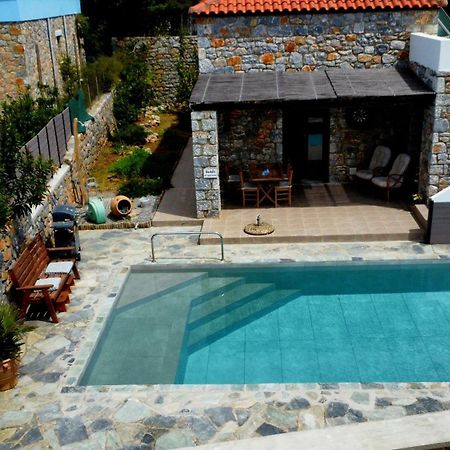 Villa Mavri Ruhige Private Pool Villa, Meerblick Агия-Параскеви Экстерьер фото