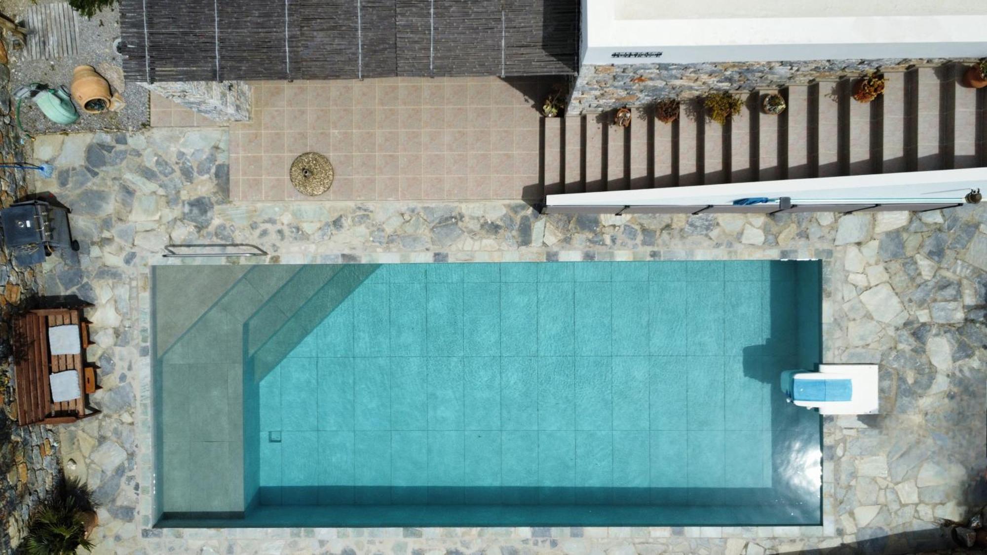 Villa Mavri Ruhige Private Pool Villa, Meerblick Агия-Параскеви Номер фото