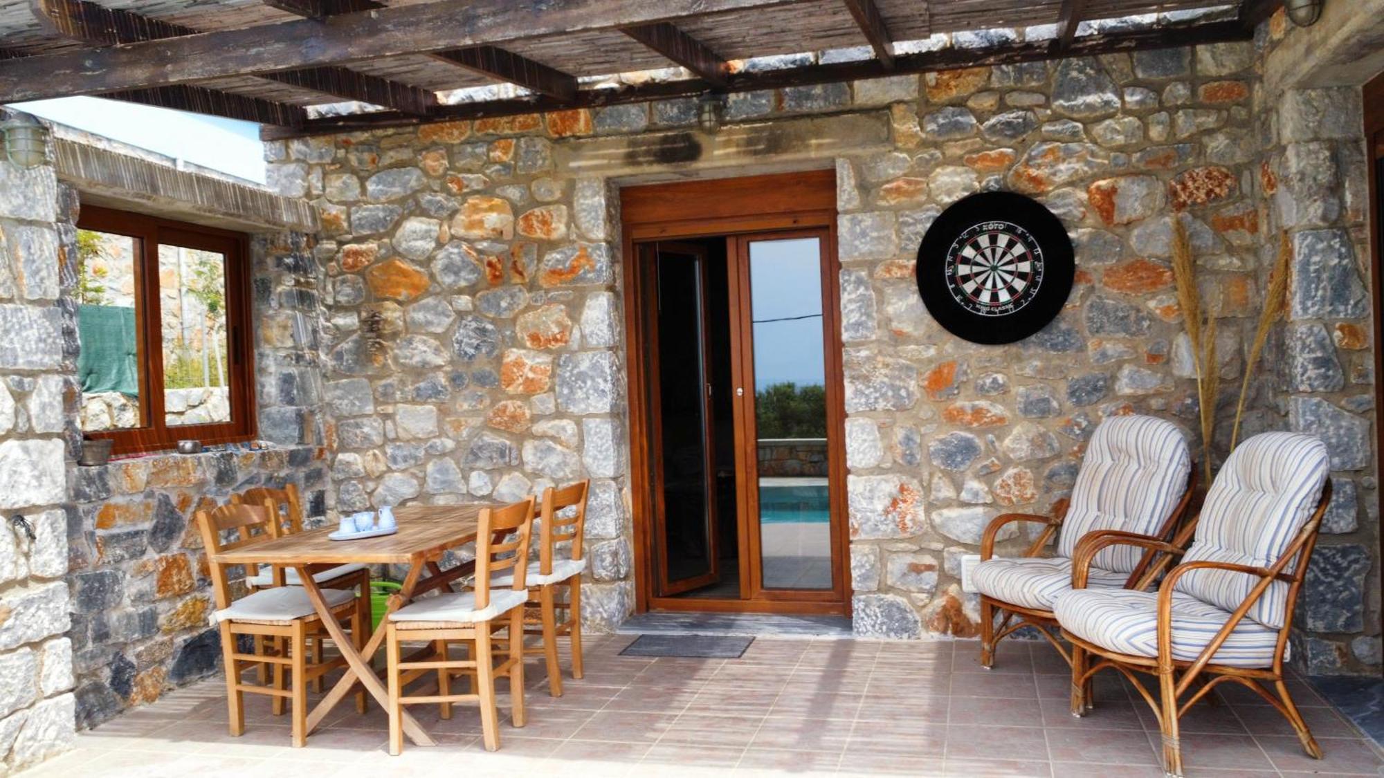 Villa Mavri Ruhige Private Pool Villa, Meerblick Агия-Параскеви Номер фото